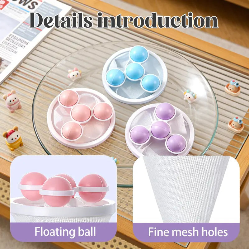 🔥 Flash Sale:Pet Hair & Lint Catcher – Reusable Floating Filter Bag – 3-Pack