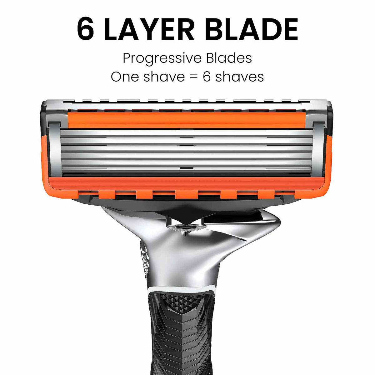 24-Piece Men's Razor Blade Set with Free Handle