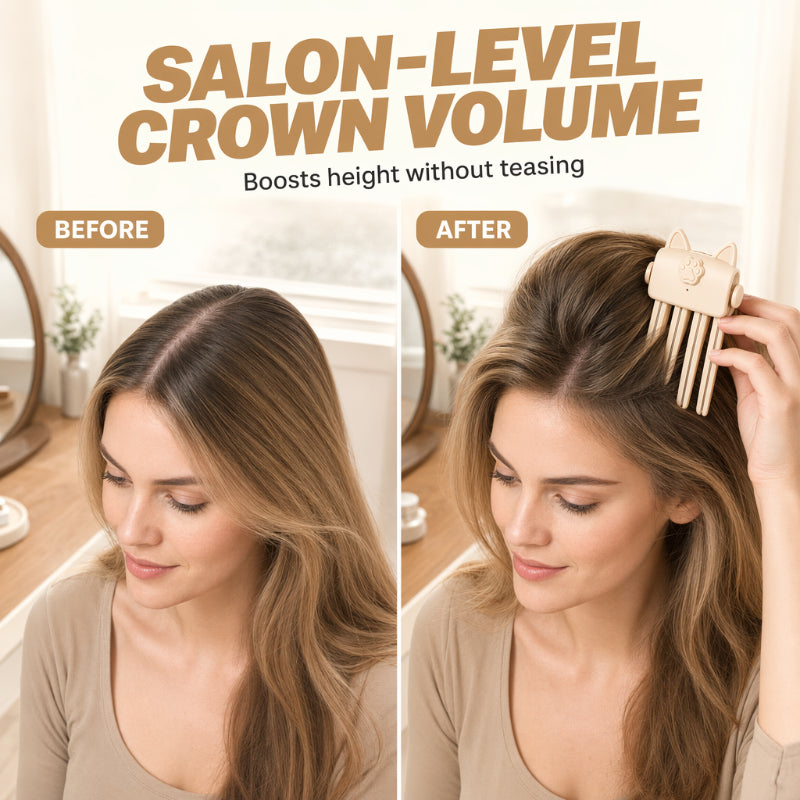🔥 50% OFF – Root Volume Lifting Clip | Instant Lift, No Heat Damage, No Dents – Lightweight & Effortless 💁‍♀️