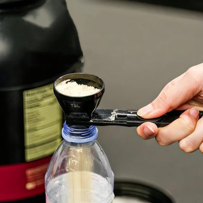 📢📢50% OFF !!🥄Protein Powder Sliding Spoon,High Quality Funnel ,Coffee Milk Smoothie Chocolate Powder Kitchen Utensils