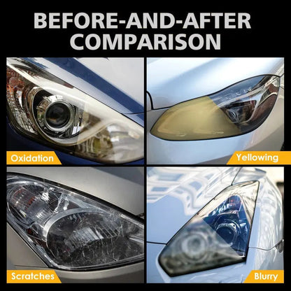 Headlight Restoration Fluid – Clear Finish & UV Guard
