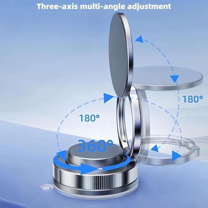 360° Rotating Magnetic Phone Stand – Secure Your Phone Anywhere