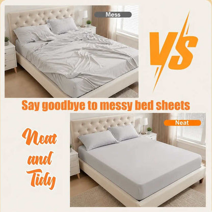 Heavy Duty Bed Sheet Clips & Invisible Mattress Corner Fasteners