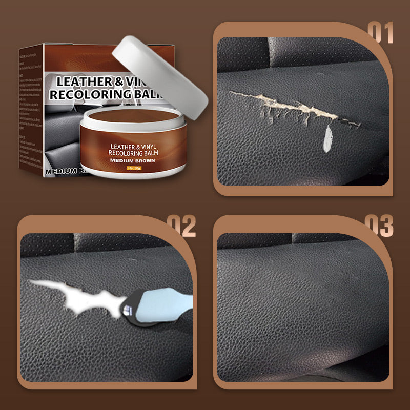Premium Leather Repair Paste – Easy Scratch & Scuff Repair