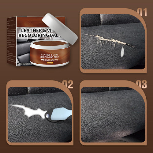 Premium Leather Repair Paste – Easy Scratch & Scuff Repair
