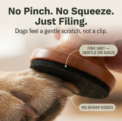 Silent Dog Nail File with 3 Sanding Pads