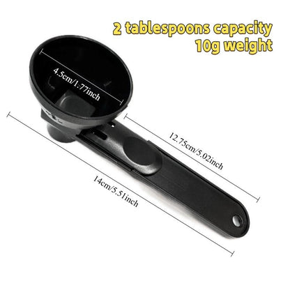 📢📢50% OFF !!🥄Protein Powder Sliding Spoon,High Quality Funnel ,Coffee Milk Smoothie Chocolate Powder Kitchen Utensils