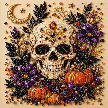 👻✨ Halloween Pearl Art DIY Kit – Turn Tiny Pearls into Spooky-Cute Magic