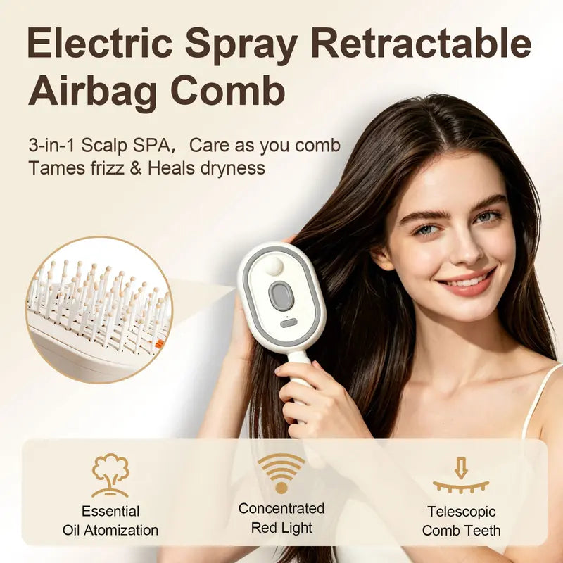 🩷Electric Spray Air Cushion Massage Comb