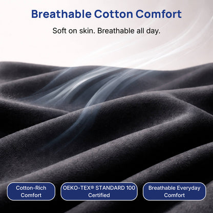 Men’s Ultra-Absorbent Incontinence Boxer Briefs