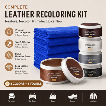 Premium Leather Repair Paste – Easy Scratch & Scuff Repair