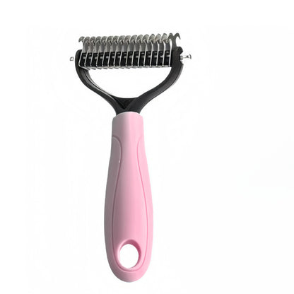 🐶Dual-Sided Pet Grooming Comb for Dogs & Cats