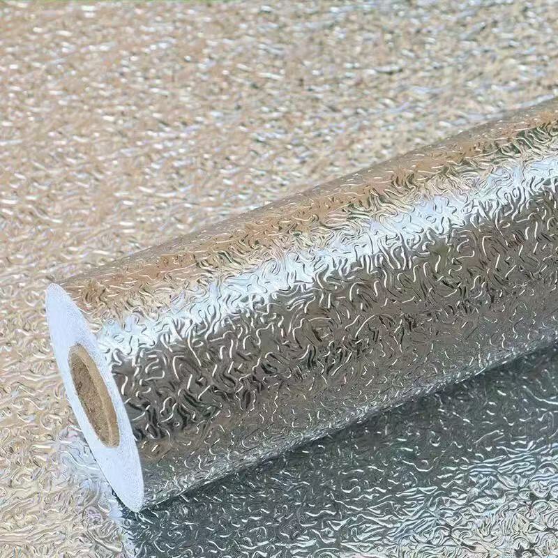 🔥Peel & Stick Aluminum Foil Wallpaper, Waterproof Oil Proof Contact Paper for Kitchen