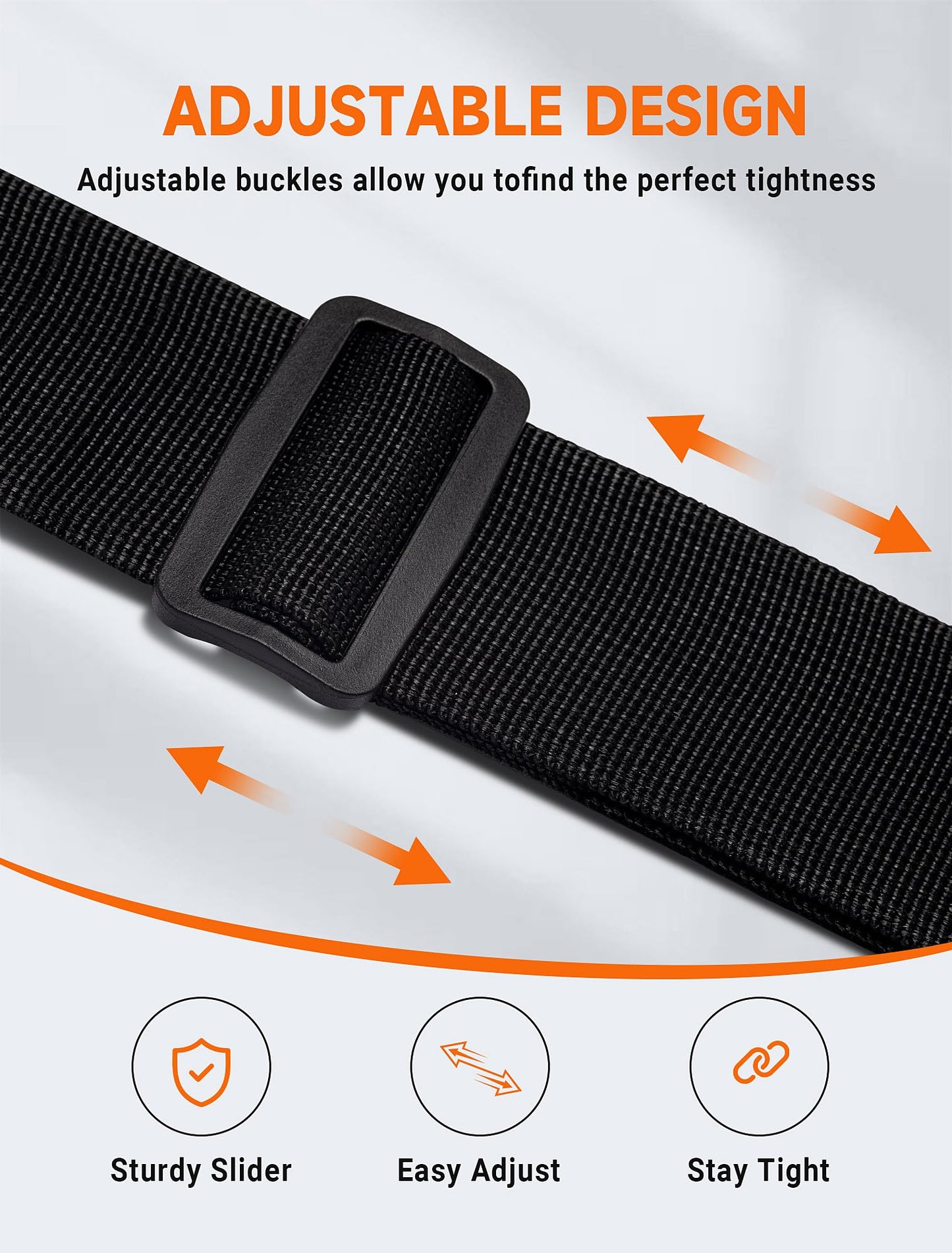 Luggage Strap Connector Set (2-Pack) – Elastic Ring Straps for Suitcases
