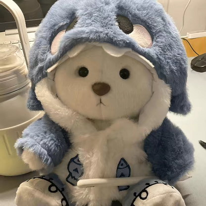 🐻The teddy bear knows how to wear clothes