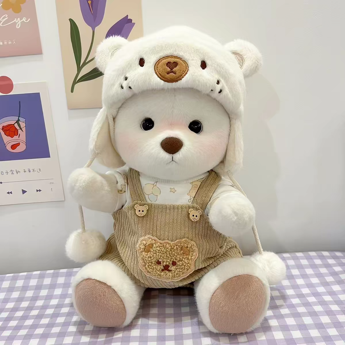 🐻The teddy bear knows how to wear clothes