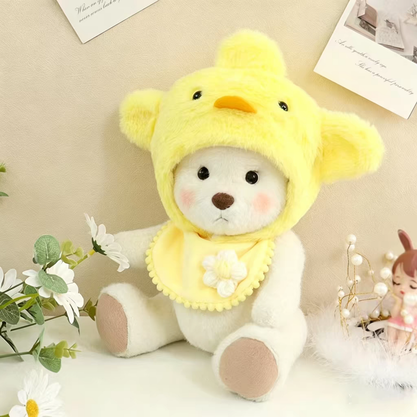 🐻The teddy bear knows how to wear clothes