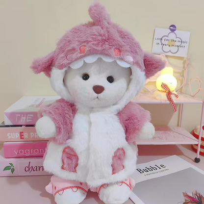 🐻The teddy bear knows how to wear clothes