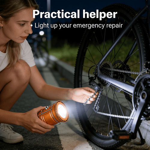 🔥HOT SALE🔦 Solar Rechargeable LED Camping Light