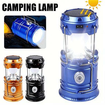 🔥HOT SALE🔦 Solar Rechargeable LED Camping Light